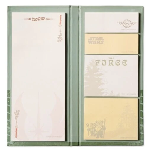 Disney Vente Chaude Ensemble Bloc-notes Et Mémos Adhésifs Ewoks, Star Wars – Image 3