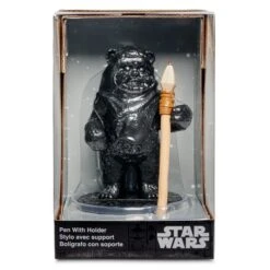 Disney Nouveau Stylo Et Porte-stylo Ewok, Star Wars -Costumes Magie 466043131536 3