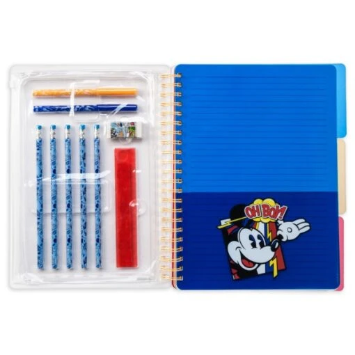 Disney Nouveau Style Ensemble Cahier Et Fournitures Mickey Mouse Et Ses Amis – Image 2