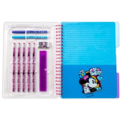 Disney Vente Chaude Ensemble Cahier Et Fournitures Minnie Mouse – Image 2