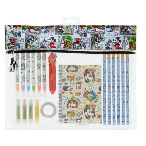 Disney Vente En Ligne Kit De Fournitures Zippé Mickey Mouse Et Ses Amis – Image 2